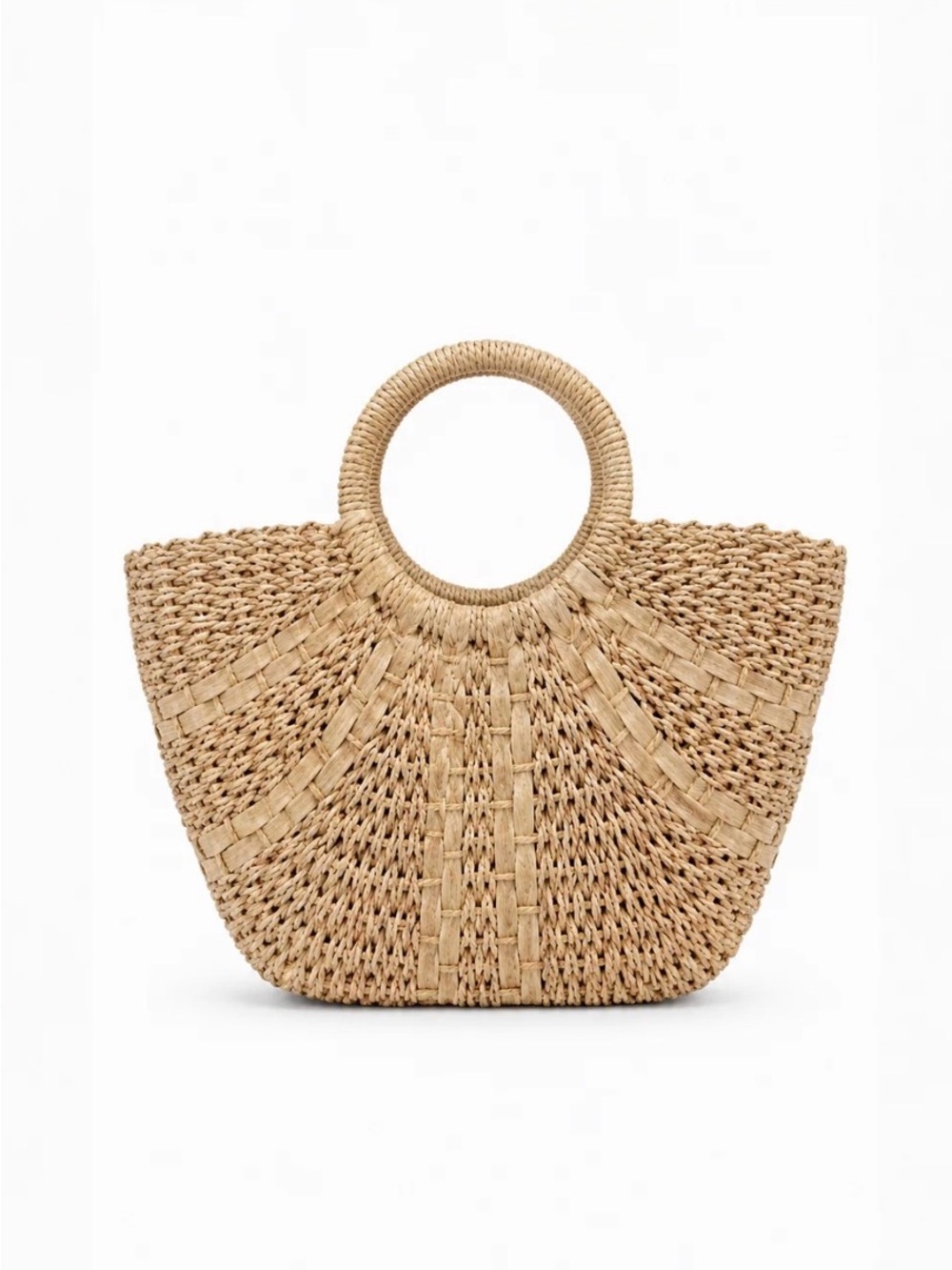 Seabreeze Straw Bag - Khaki